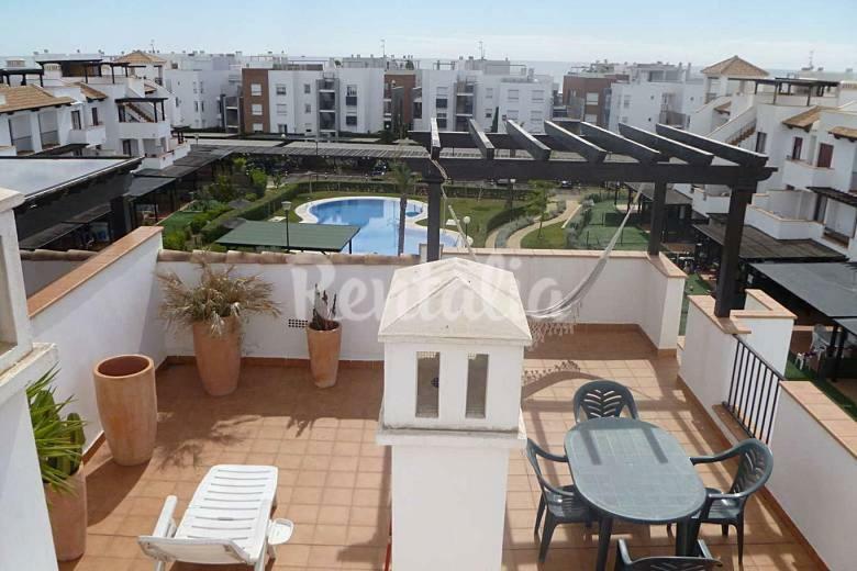 Apartamento Mps Jardines De Nuevo Vera Apartment Luaran gambar